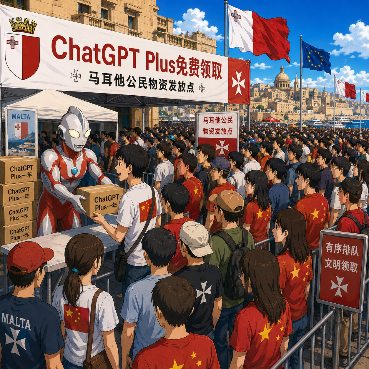 马耳他给全国人民发GPT Plus：一个小国如何用「国家协议」撬动AI普及